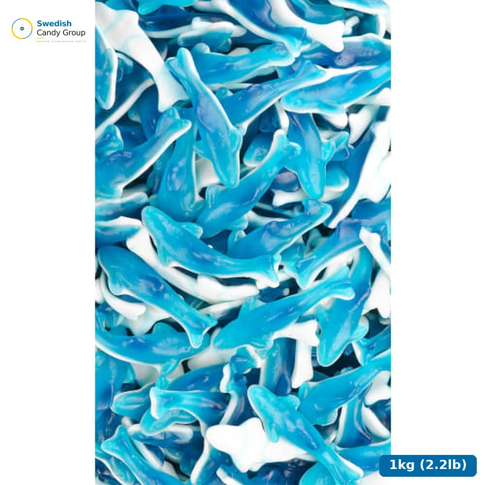 Trolli Sharks Lösvikt — 1kg (2.2lb)