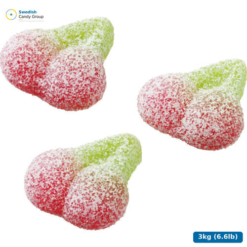 Astra Sweets Fizzy Cherries Lösvikt — 3kg (6.6lb)