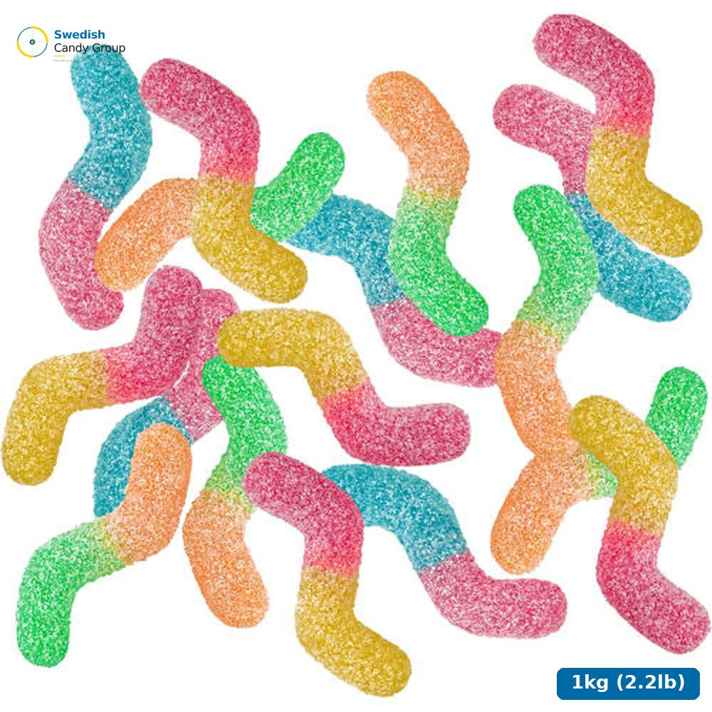Trolli Lys Worms Sour — 1kg (2.2lb)