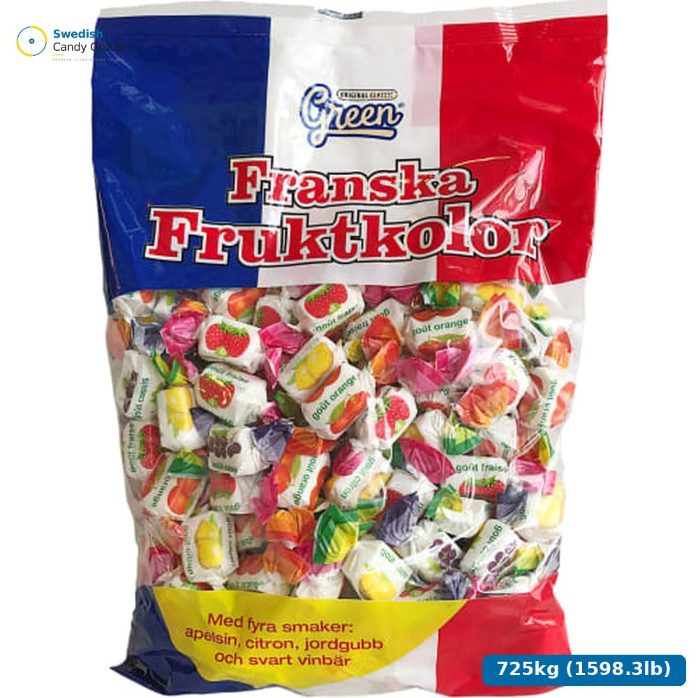Green Original Fruit Toffee Fransk — 725kg (1598.3lb)