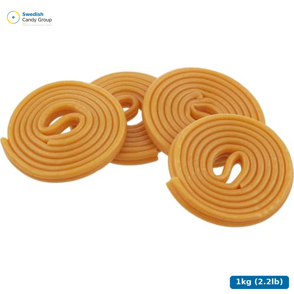 Skånekonfektyr Twists Grädd Toffee — 1kg (2.2lb)