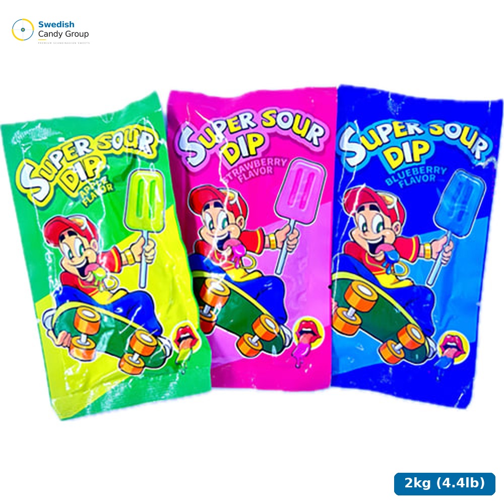 Asba Sour Powder Lollipop — 2kg (4.4lb)
