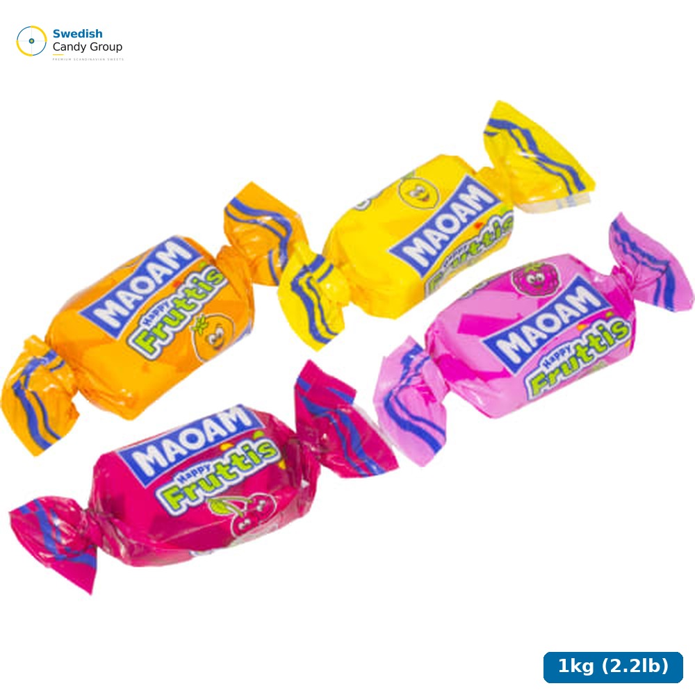 Maoam Happy Fruttis — 1kg (2.2lb)