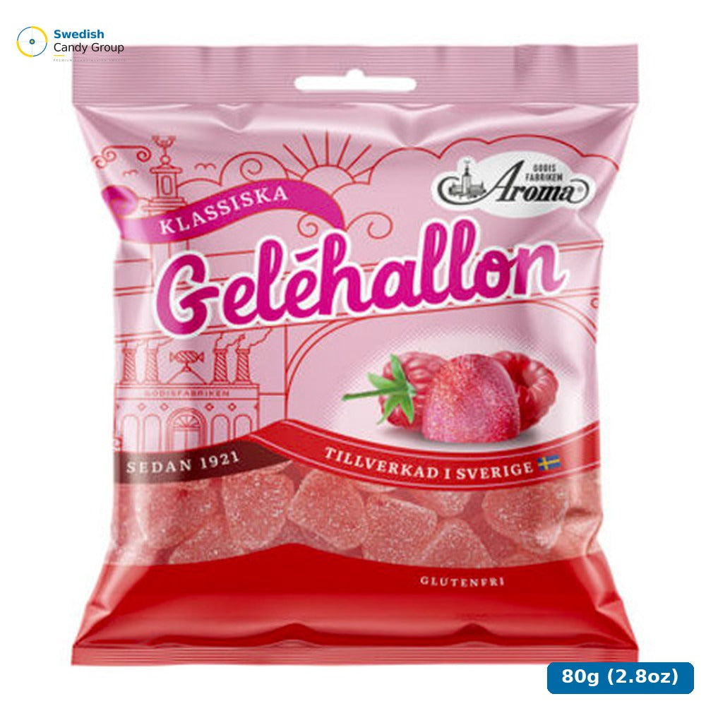 Aroma Geléhallon 80G 20 St — 20 bags