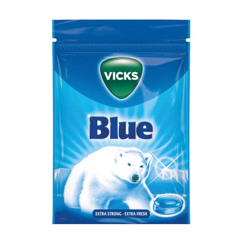 Vicks Blue Bag 72 g — 20 x 72g – The Swedish Candy Group AB
