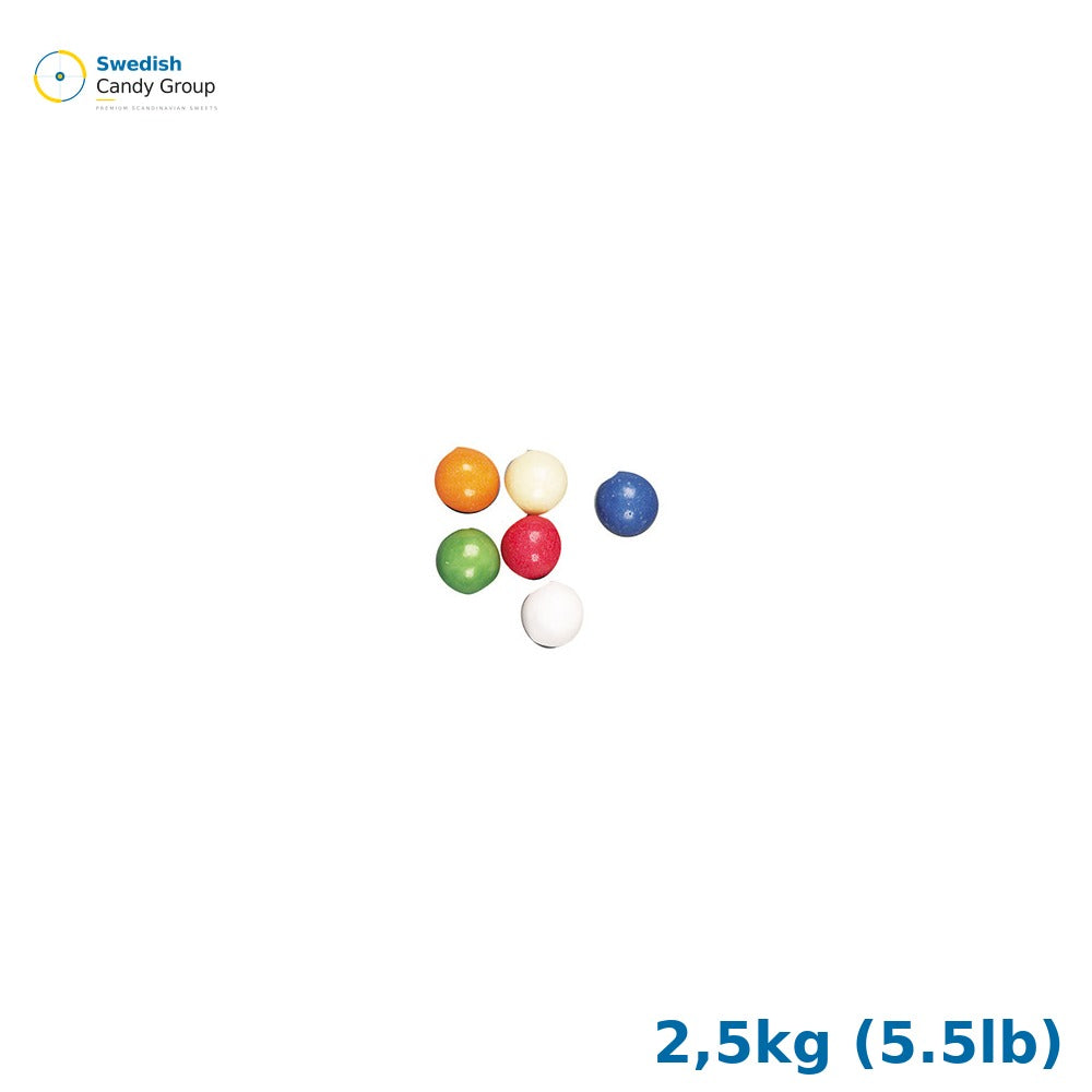 Asba Small Chewing GumBalls - 2,5kg (5.5lb)