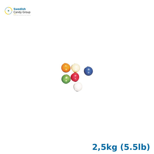 Asba Small Chewing GumBalls - 2,5kg (5.5lb)