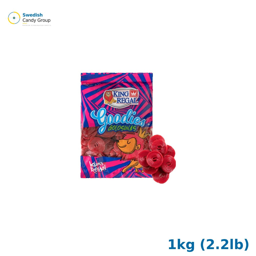 Asba Strawberry Twists 1kg (2.2lb)