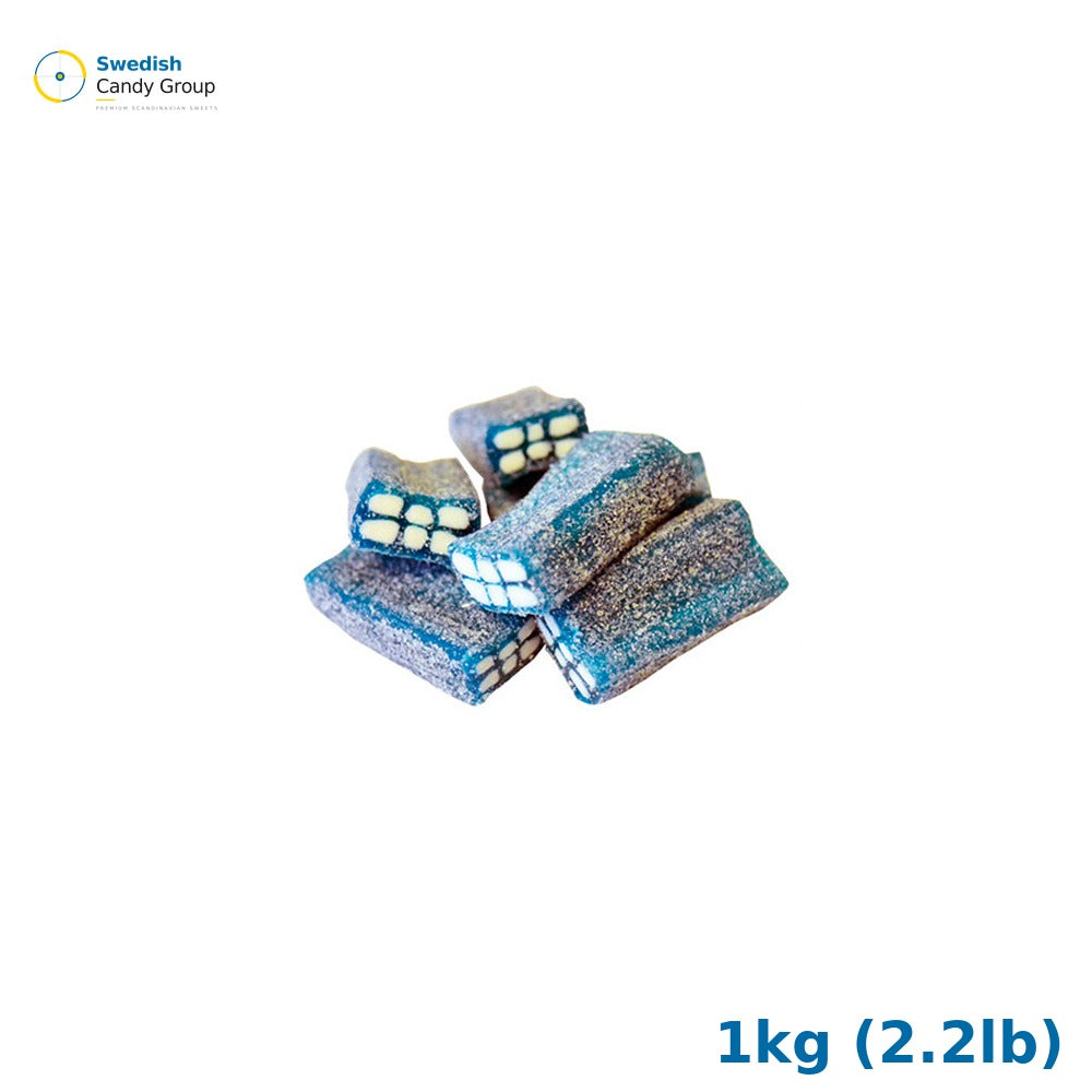 Asba Sugar Coated Brick Blueberry — 1kg (2.2lb)