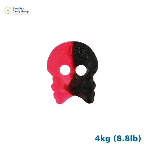 Bubs Raspberry Salty Licorice Skull 4kg (8.8lb)