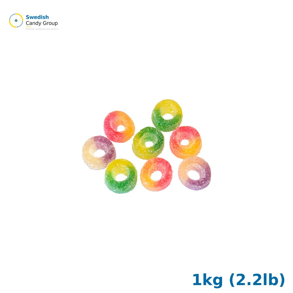Candinavia Fizzyringar 1kg (2.2lb)