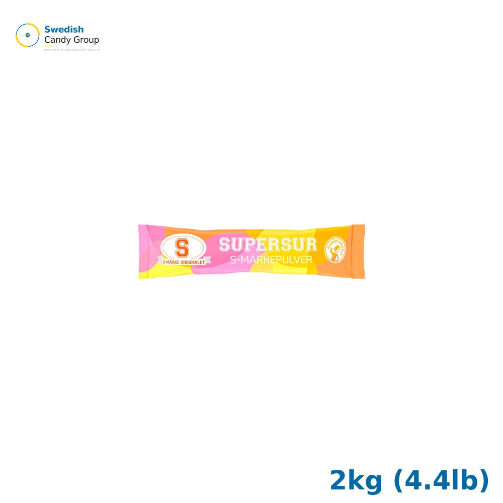Candy People S-Mark Pulver SUPERSour — 2kg (4.4lb)