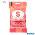 Candy People S-Märke Hallonsura 80G — 18 bags
