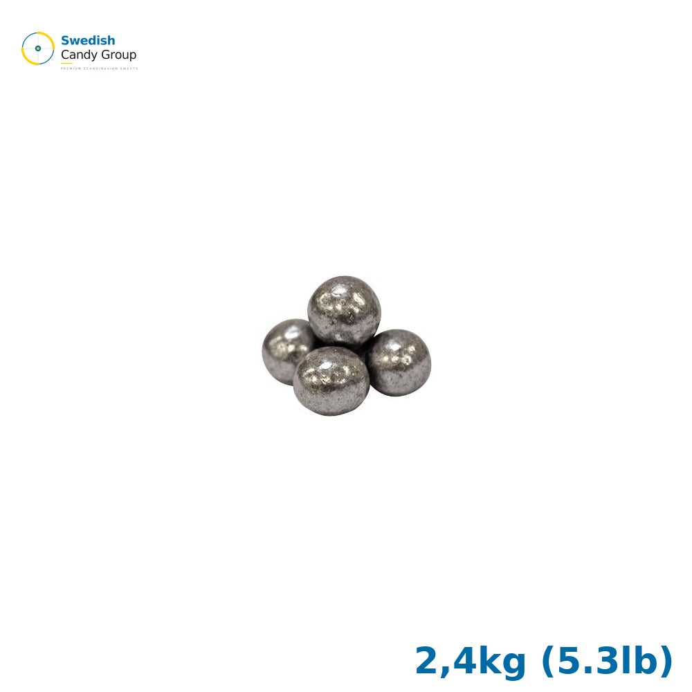 Chokly SILVER/LicoriceBalls — 2,4kg (5.3lb)
