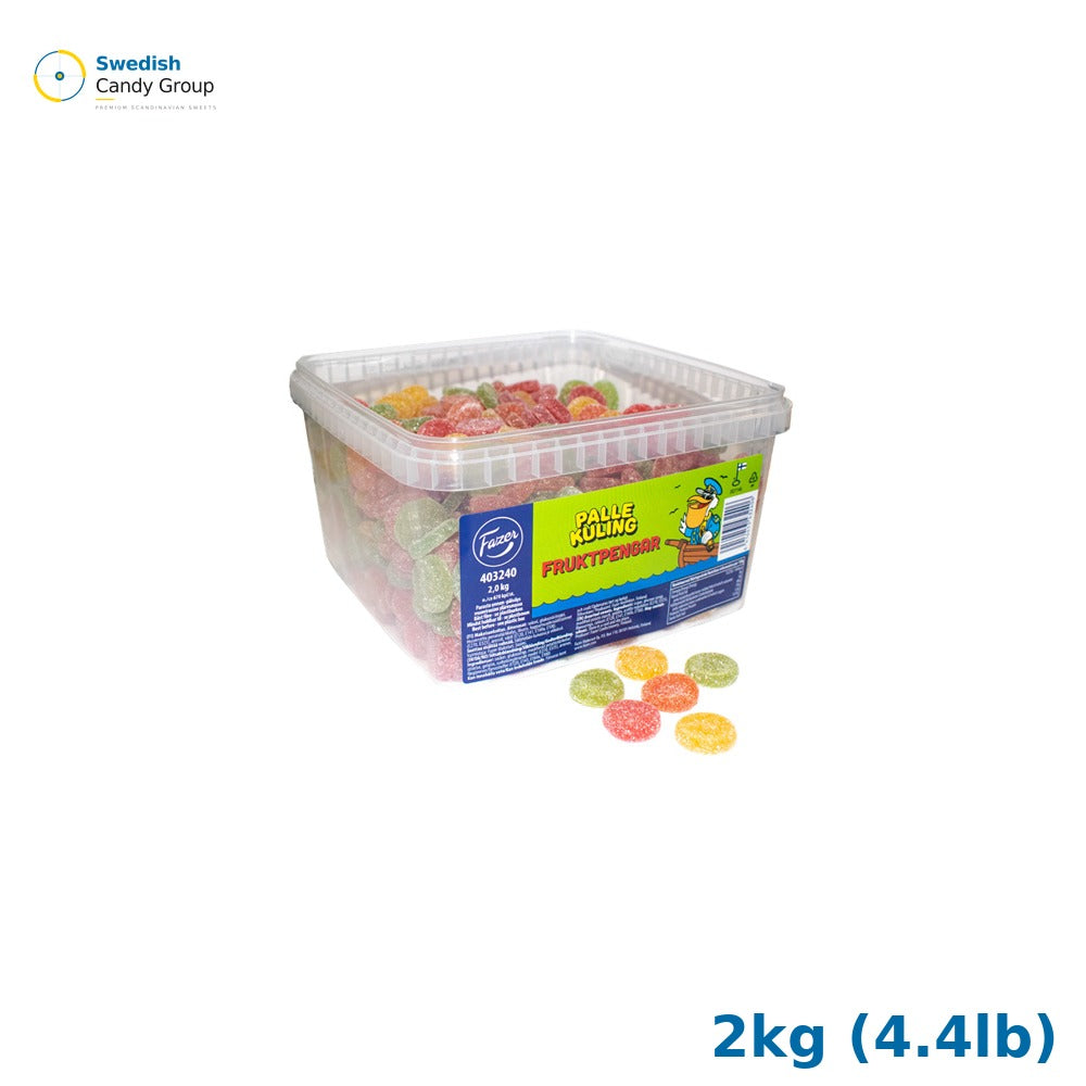 Fazer Palle Kuling Fruitpengar — 2kg (4.4lb)