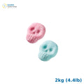 GSD Sour Fizzybubble Skulls Vegan 2kg (4.4lb) x 4
