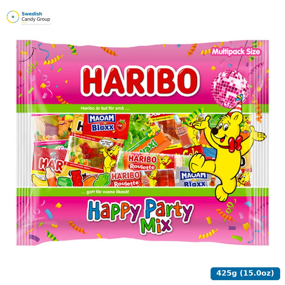 Haribo Happy Party Mix 425 G — 14 bags