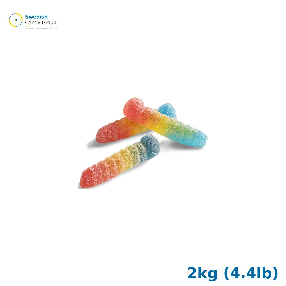 Haribo Rainbow Worms Sour 2kg (4.4lb)