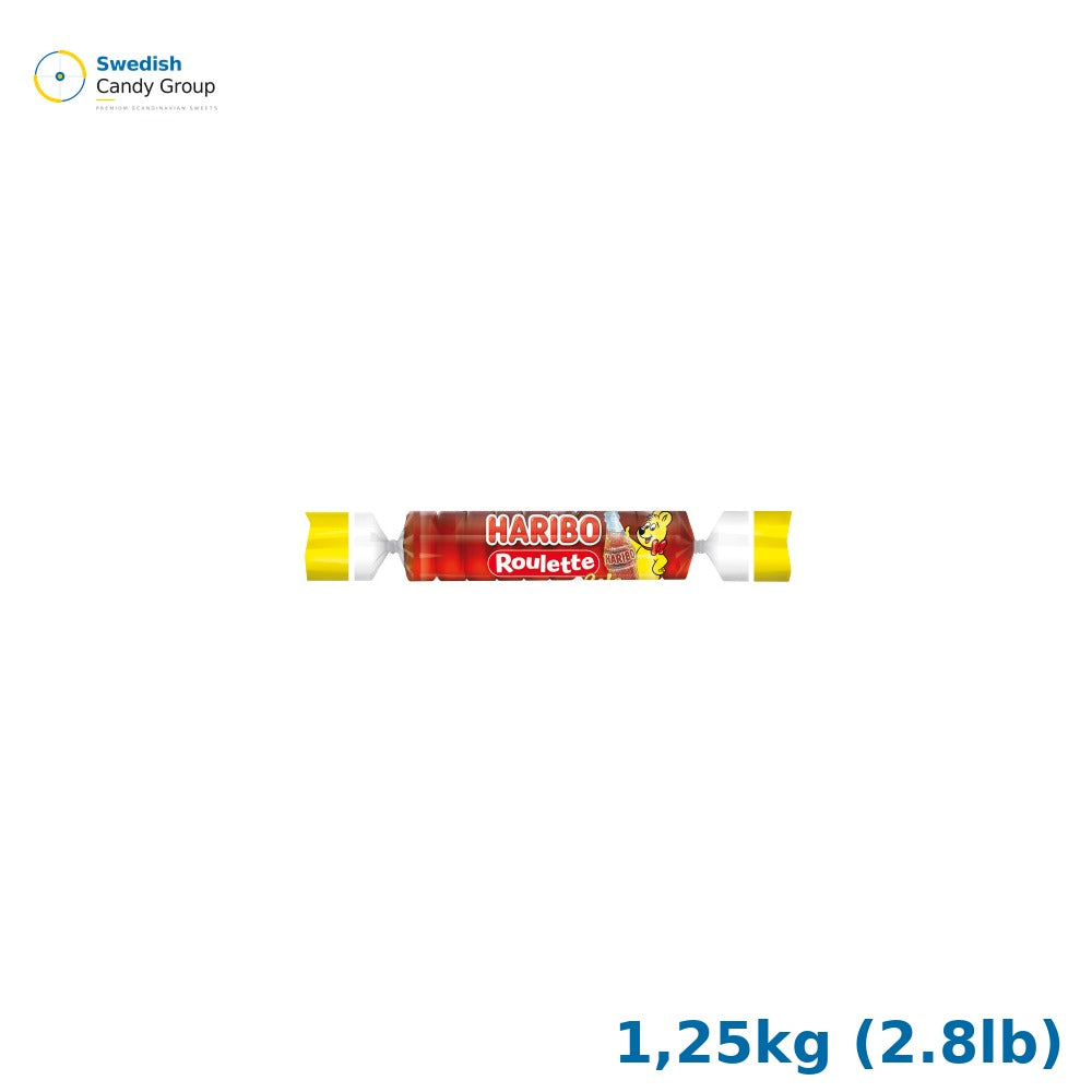Haribo Roulette Cola Pesetos 25 G — 1,25kg (2.8lb)