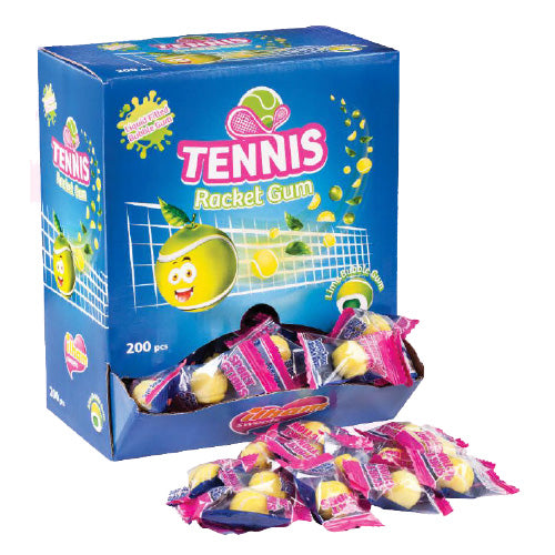 IIham Tennis Balls Bubble Gum Vending — 200 pcs