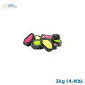 Jellioo Licorice Sour Oval 2kg (4.4lb)