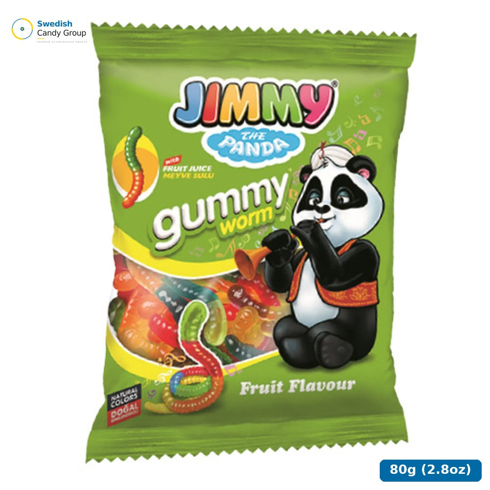 Jellioo Jimmy Worm 80G — 12 bags