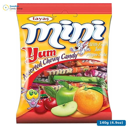 Jellioo Mini Yum Assorted 140G — 24 Beutel