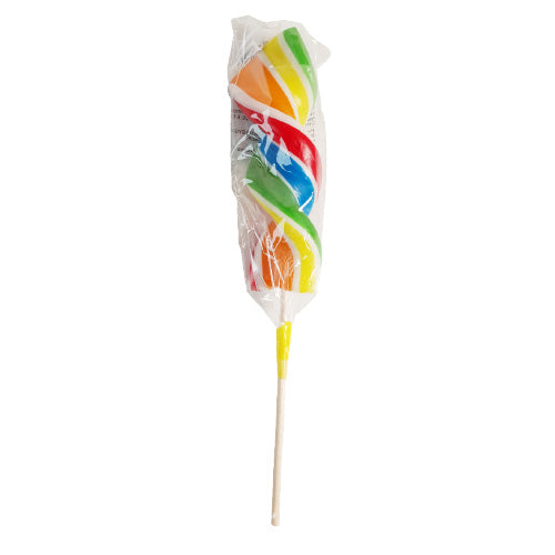 Jellioo Twisted Rainbow Lollipop 50g (24 klubbor) — 24 x 50g