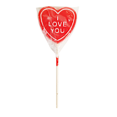 Jellioo I Love You Lollipop 75g (24 pcs klubbor)