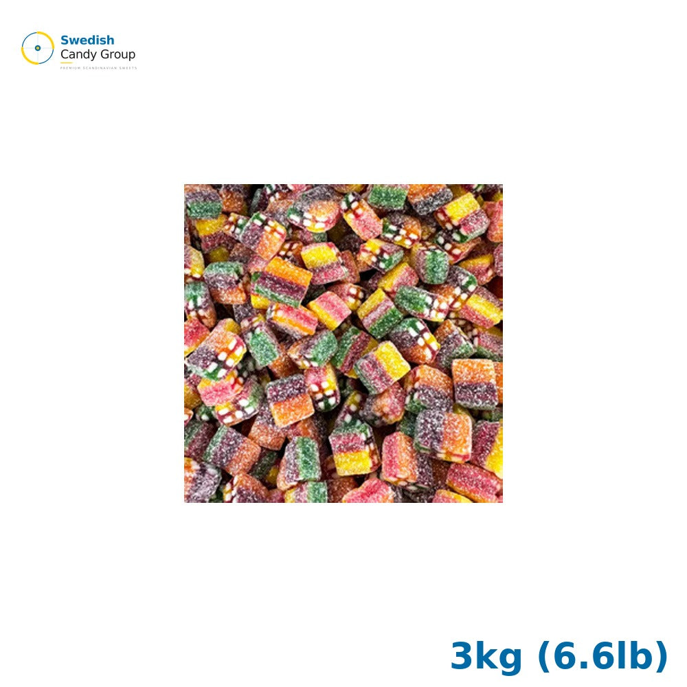 Klippans Haribo Rainbow Pixel Fizz 3kg (6.6lb)