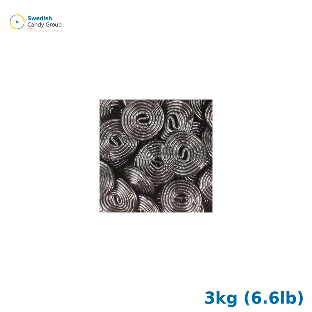 Klippans Haribo Rotella Licorice 3kg (6.6lb)