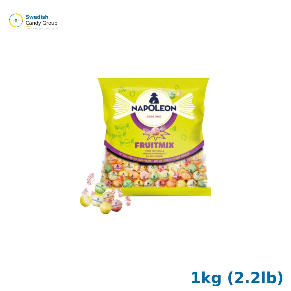 Konfektyr Kanonkulor Sour Fruits 1kg (2.2lb) obs! 1 pcs bag