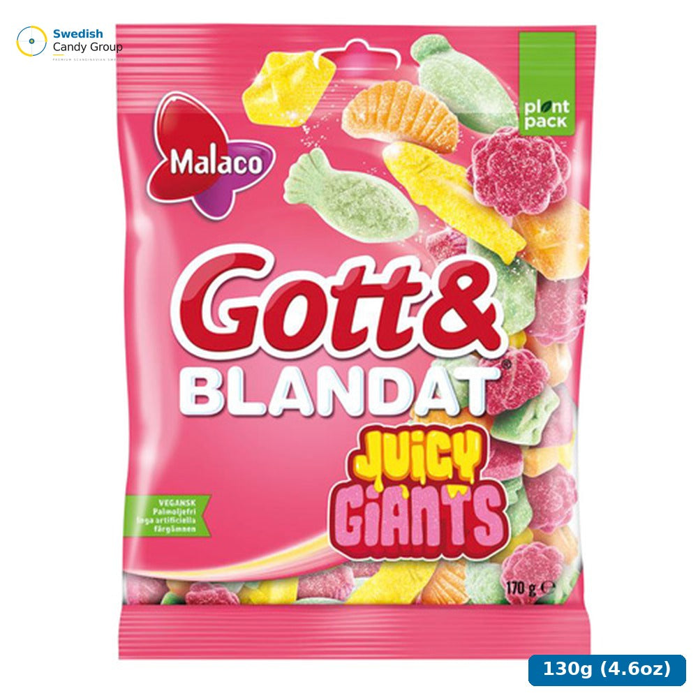 Cloetta Gott & Blandat Juicy Giants 36X130G — 27 bags