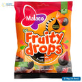 Cloetta Malaco Fruity Drops Fruit & Licorice 27X170G — 27 bags