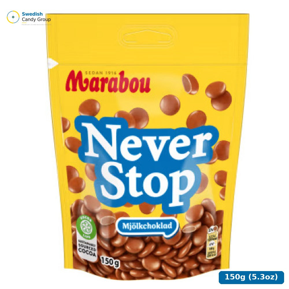 Marabou Never Stop 150G — 15 bags
