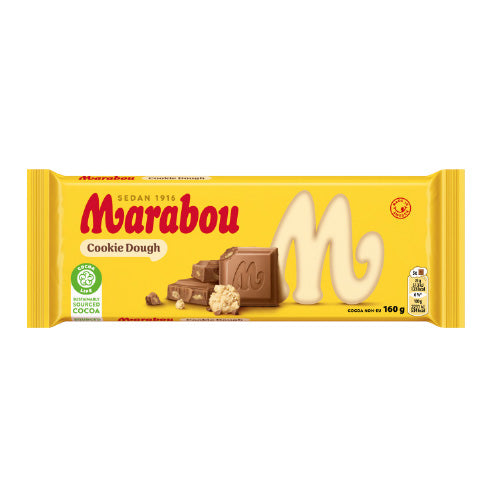 Marabou Cookie Dough 160g — 16 x 160g