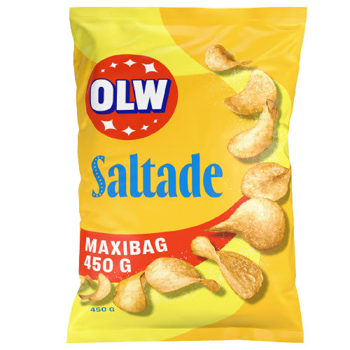 OLW Maxi Bag Lightly Salted 12 x 450g