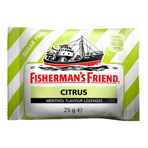 Fisherman’s Friend Fishermans Friend Sockerfri Citrus - 24 pcs