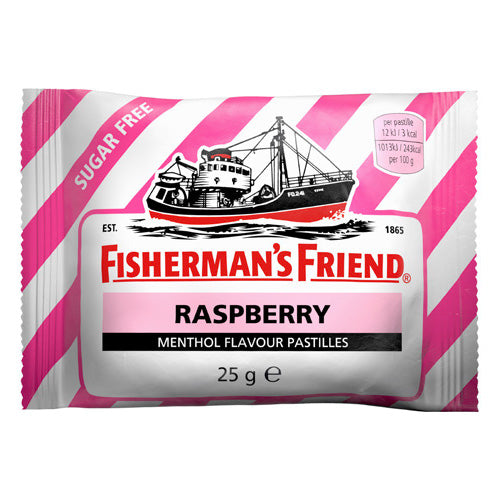 Fisherman’s Friend Fishermans Friend Sockerfri Raspberry - 24 pcs